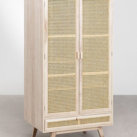 Armadio in Legno con Cassetto Ralik Design