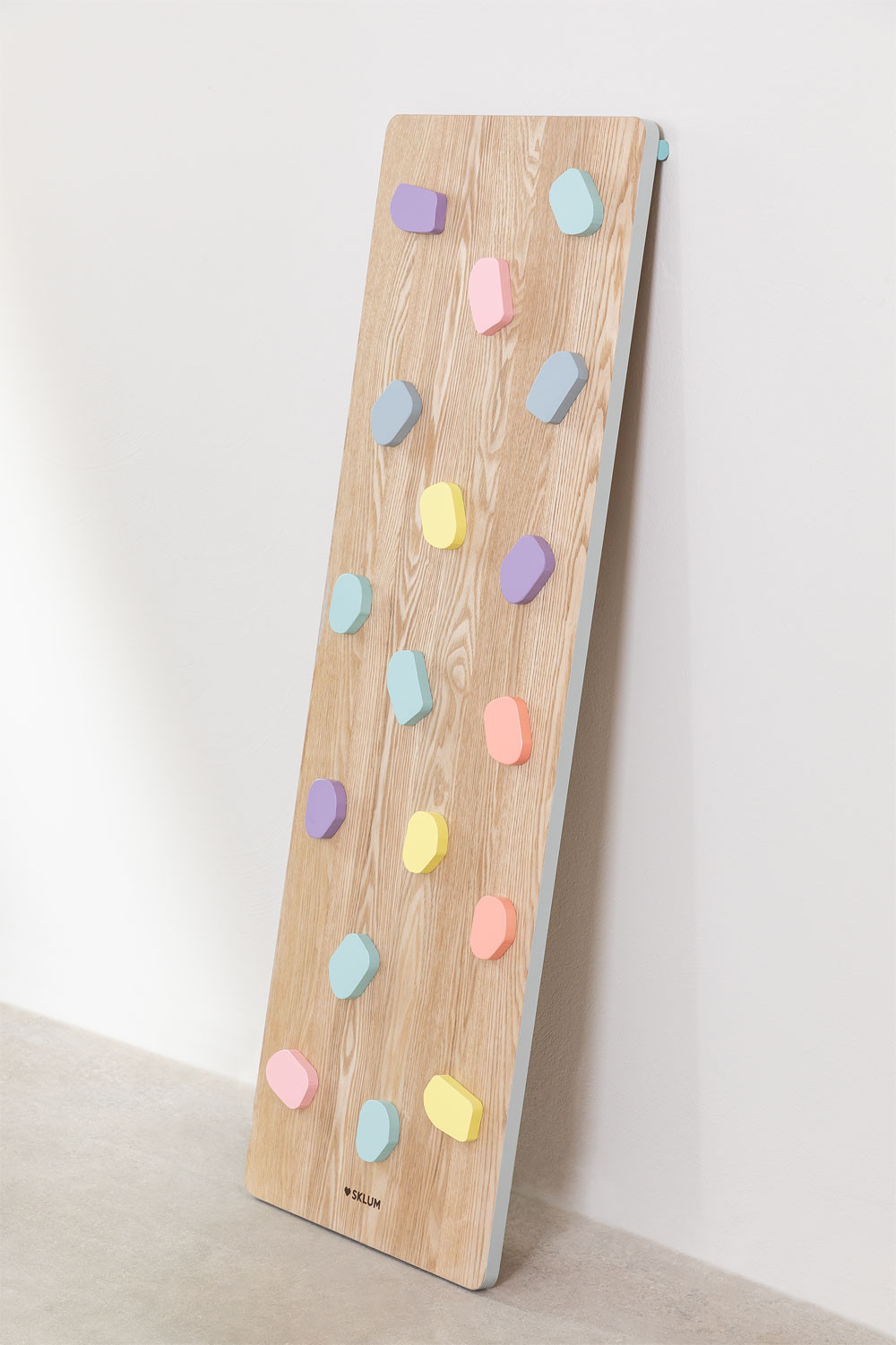 Rampa con parete di arrampicata di apprendimento Pyqer Colors Kids