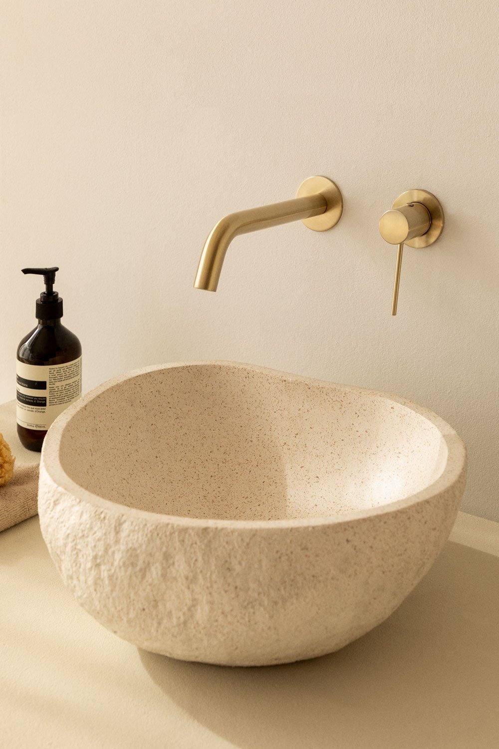 Rubinetto lavabo ad incasso Orveta in ottone