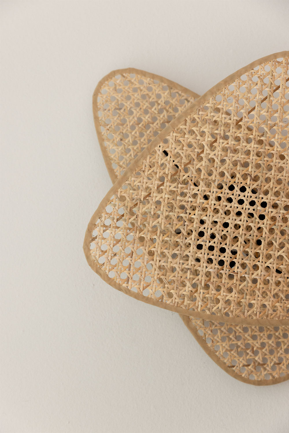 Applique in rattan Ruly