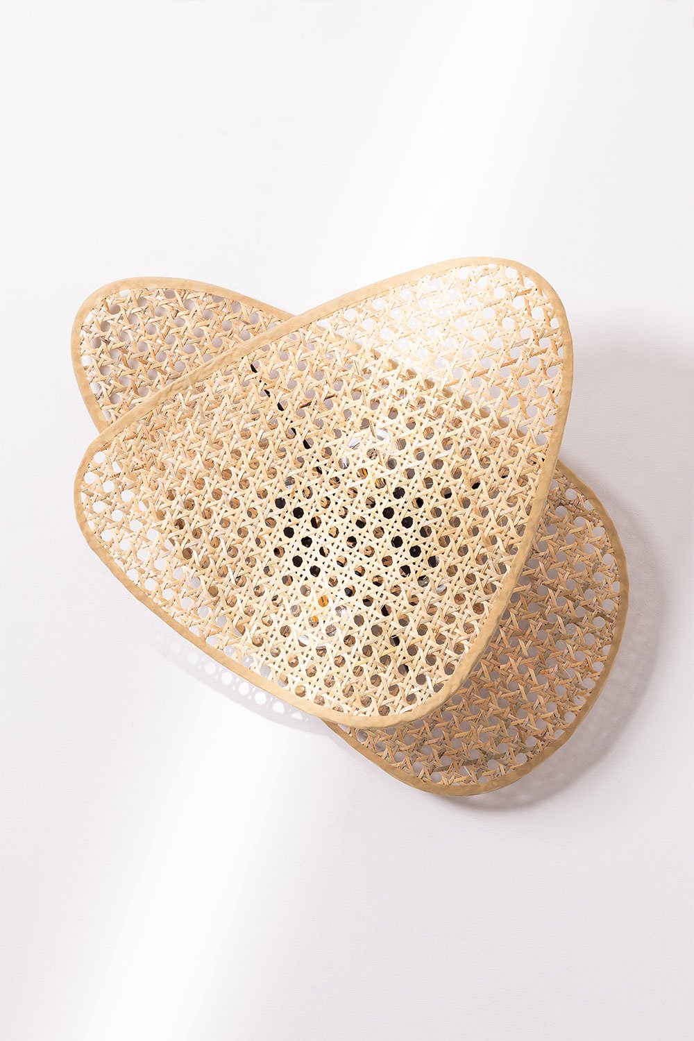 Applique in rattan Ruly