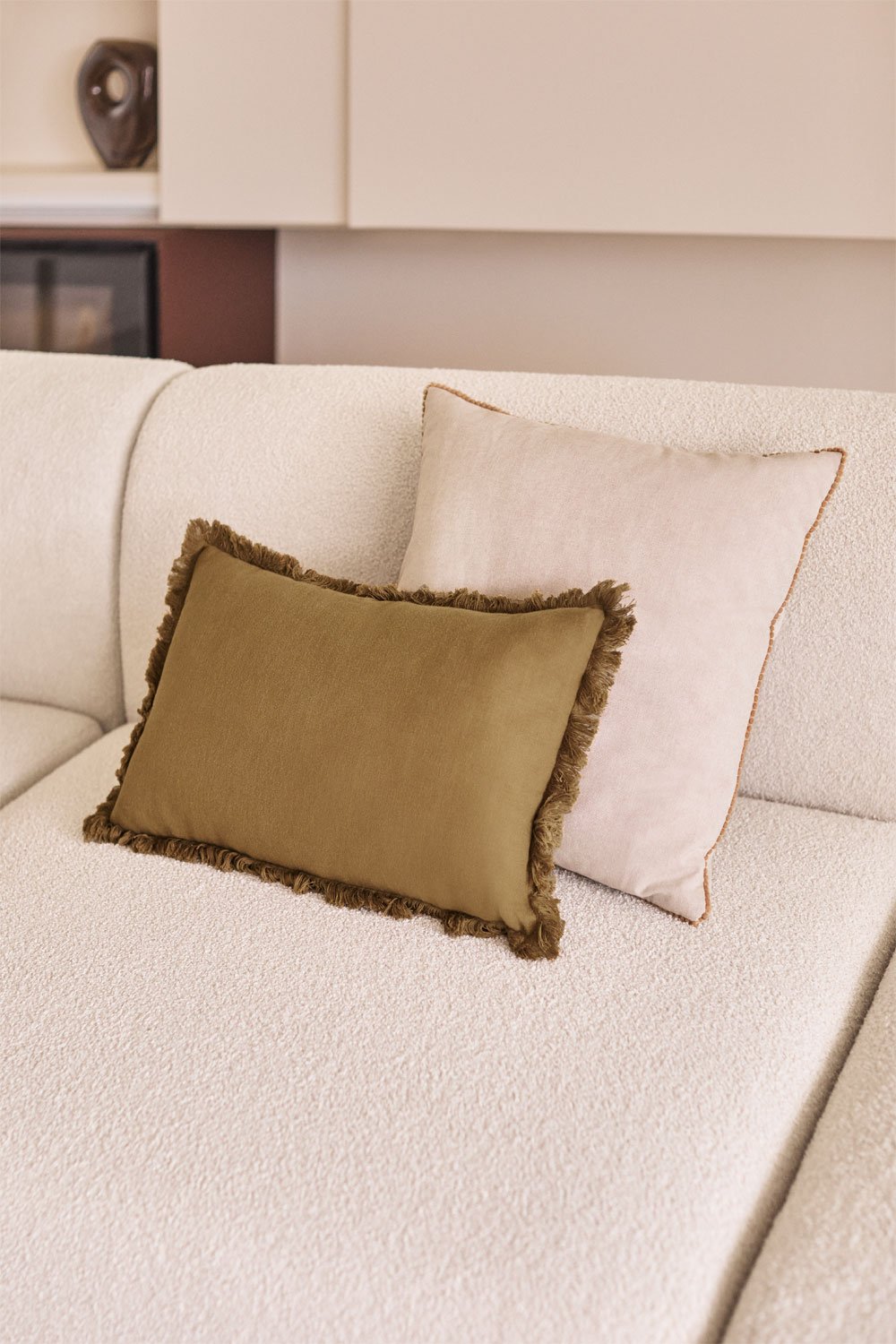 Cuscino rettangolare in cotone (30x50 cm) Soncey