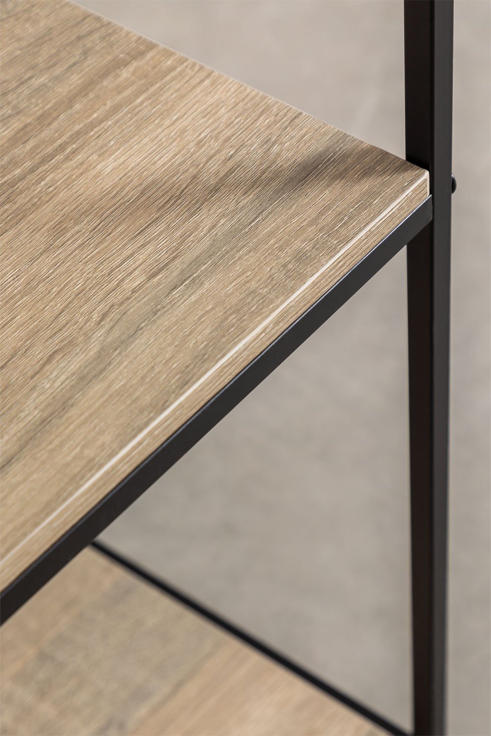 Scaffalatura in legno e metallo Baxter