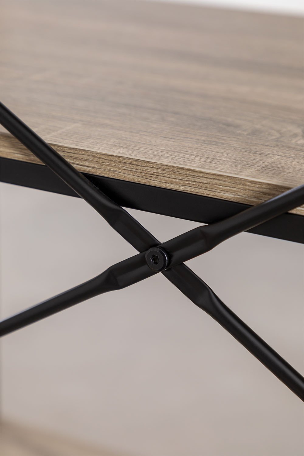 Scaffalatura in legno e metallo Baxter