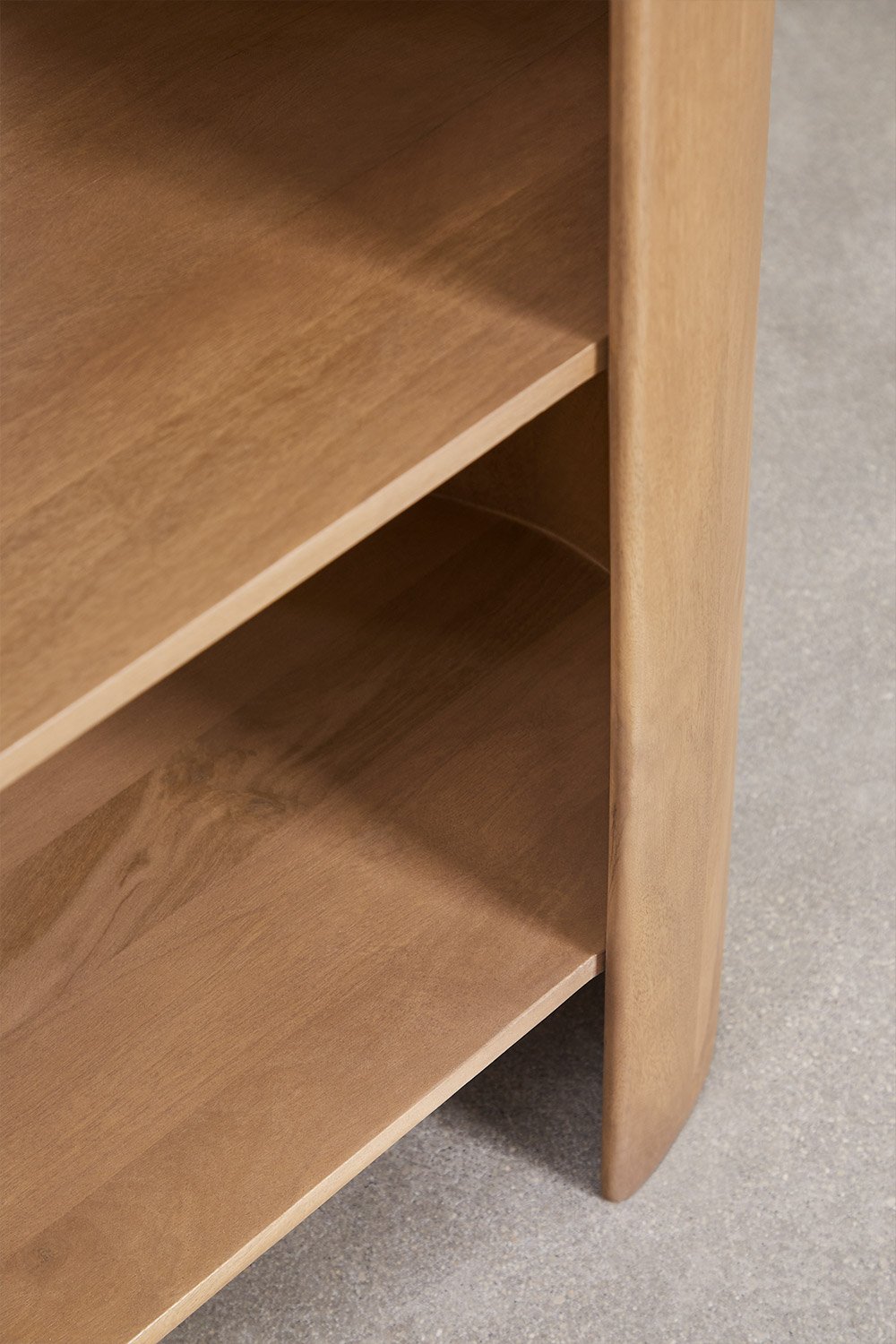 Scaffale 110x190 cm a 6 ripiani in legno di mango Sidney