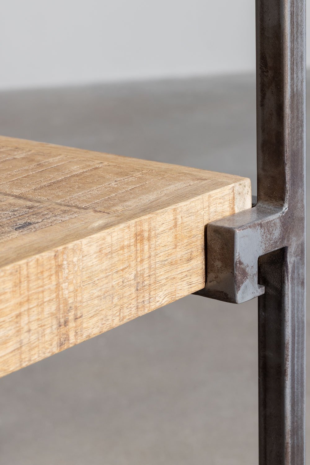 Scaffale Inme in legno di mango con 5 ripiani