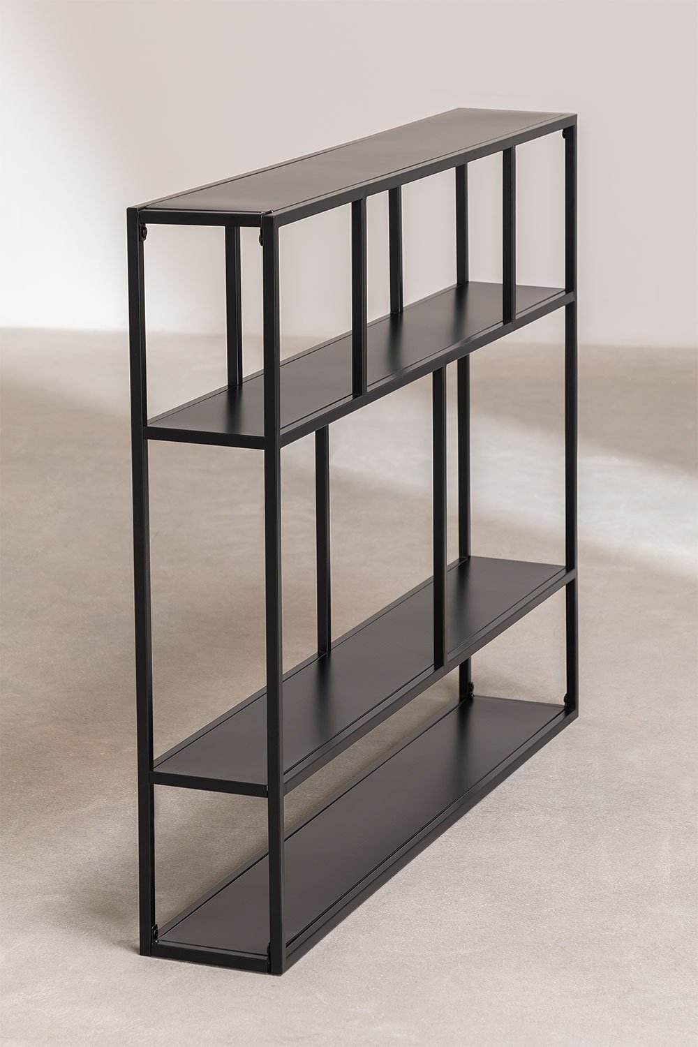 Scaffale modulare a parete in metallo (120 cm) Thura