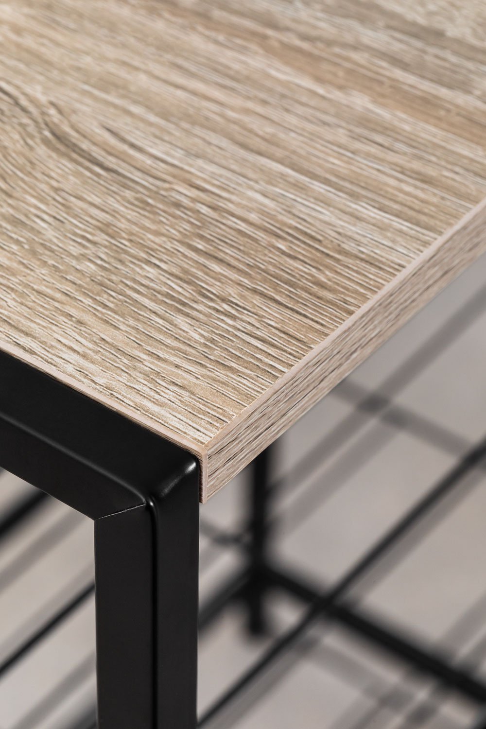 Scarpiera in Legno e Metallo Baxter
