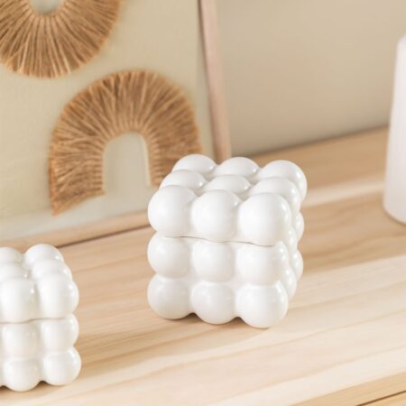 Scatola decorativa in ceramica Ivar