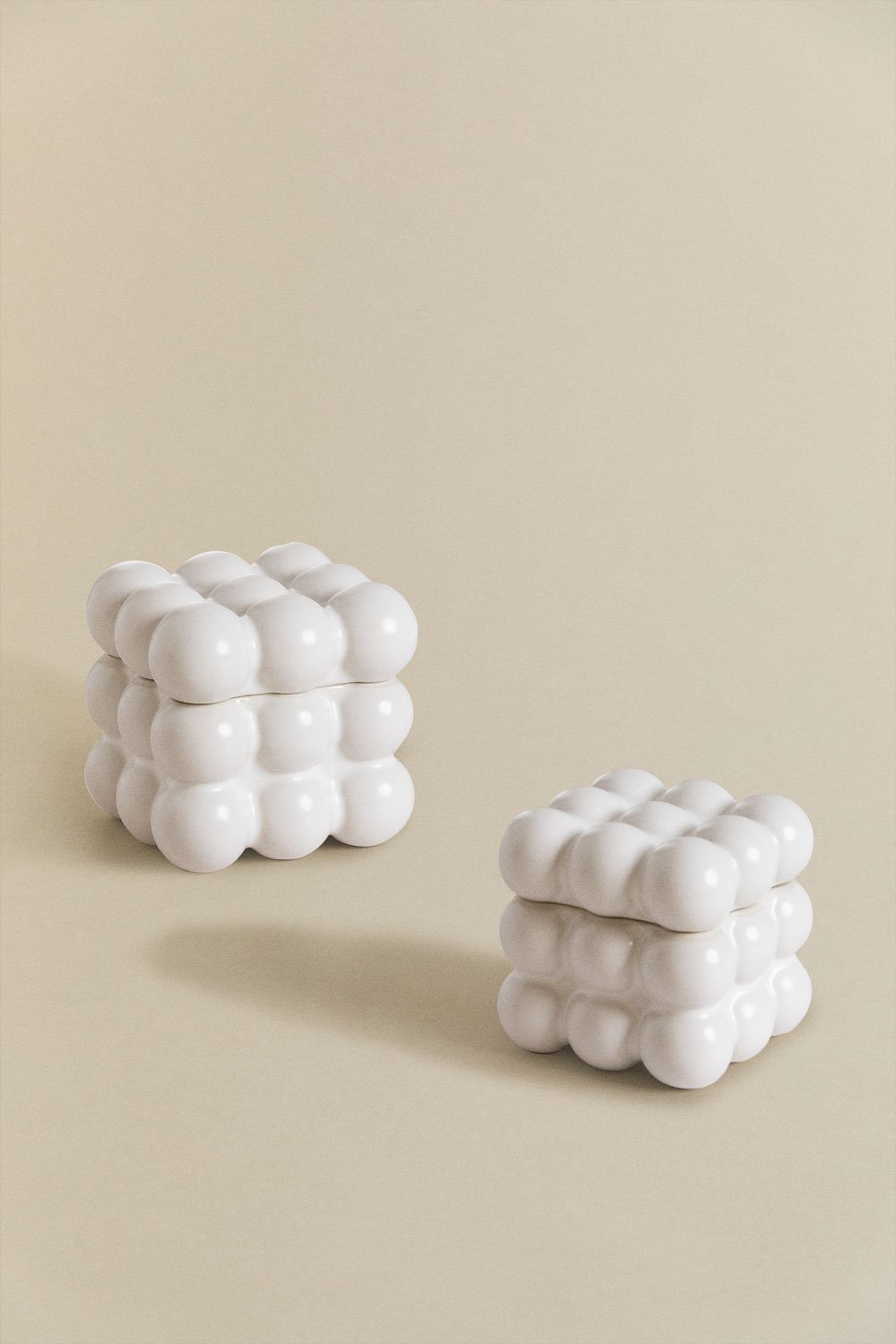 Scatola decorativa in ceramica Ivar