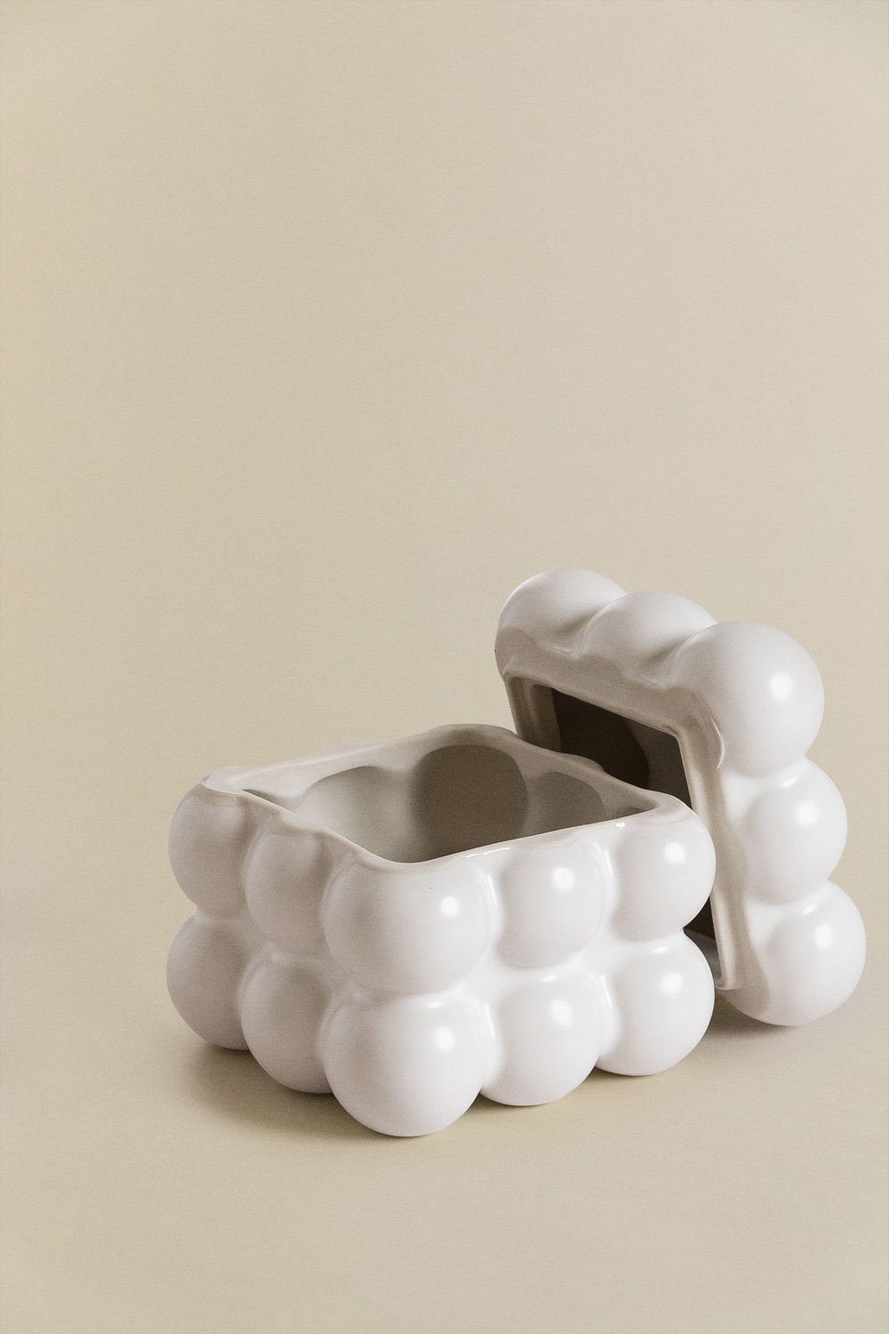 Scatola decorativa in ceramica Ivar