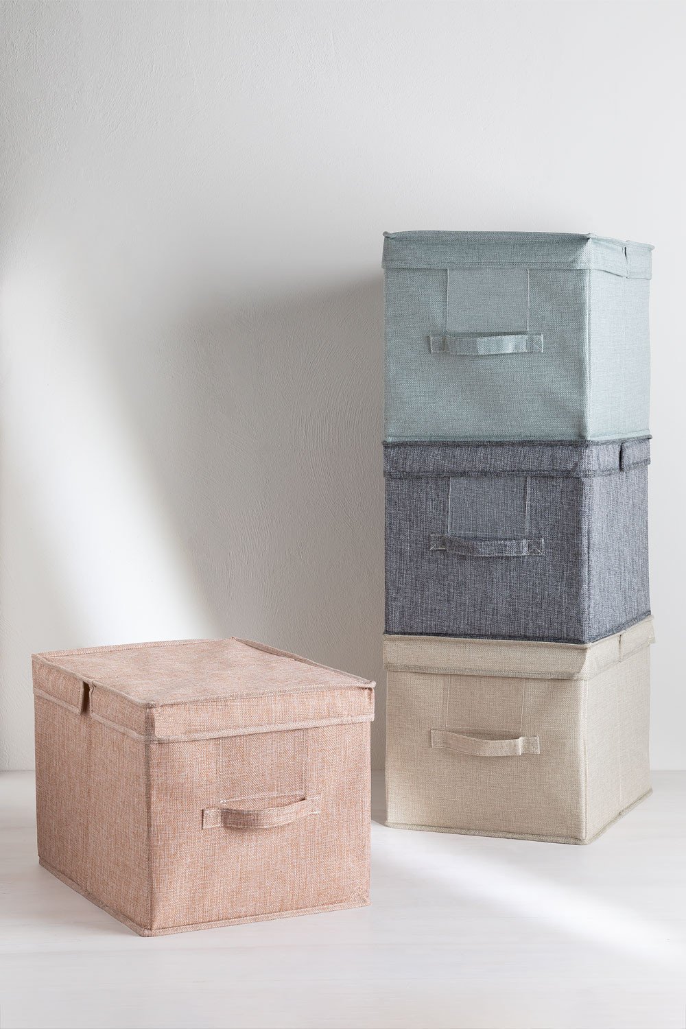 Scatola organizer con coperchio Tarinna