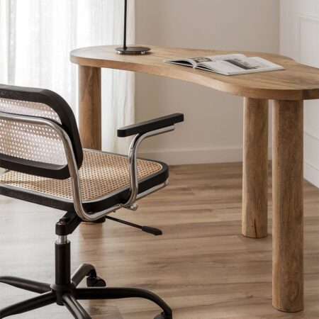 Scrivania Anecy in legno di mango