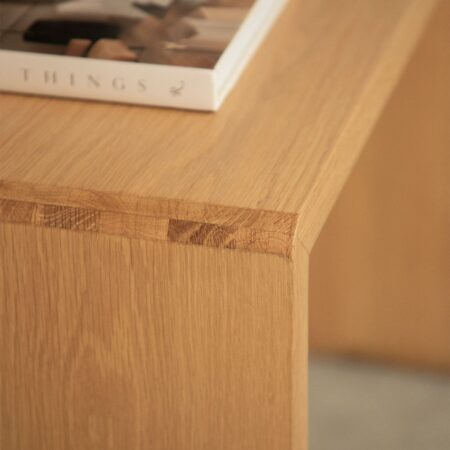 Scrivania in legno di rovere (110x45 cm) Treveris