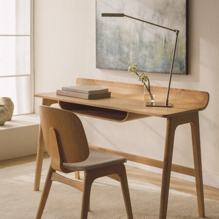 Scrivania in legno Colman 120x50 cm