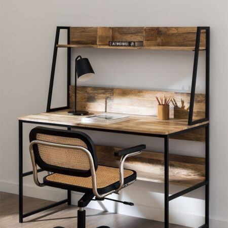 Scrivania Studente in legno riciclato
