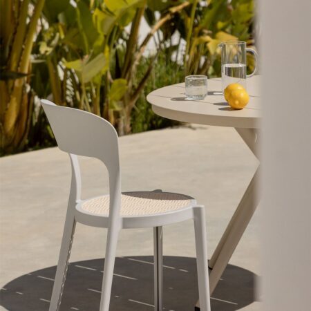 Sedia da giardino impilabile Odilia
