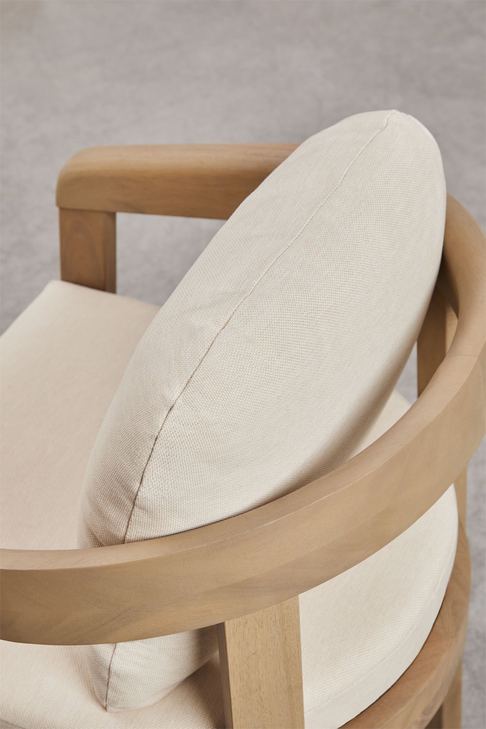 Sedia da giardino Uleno in legno di acacia