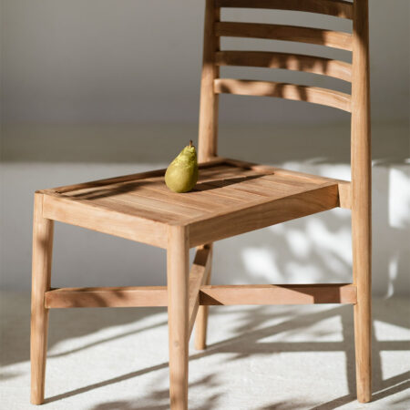 Sedia da giardino in legno di teak Attila