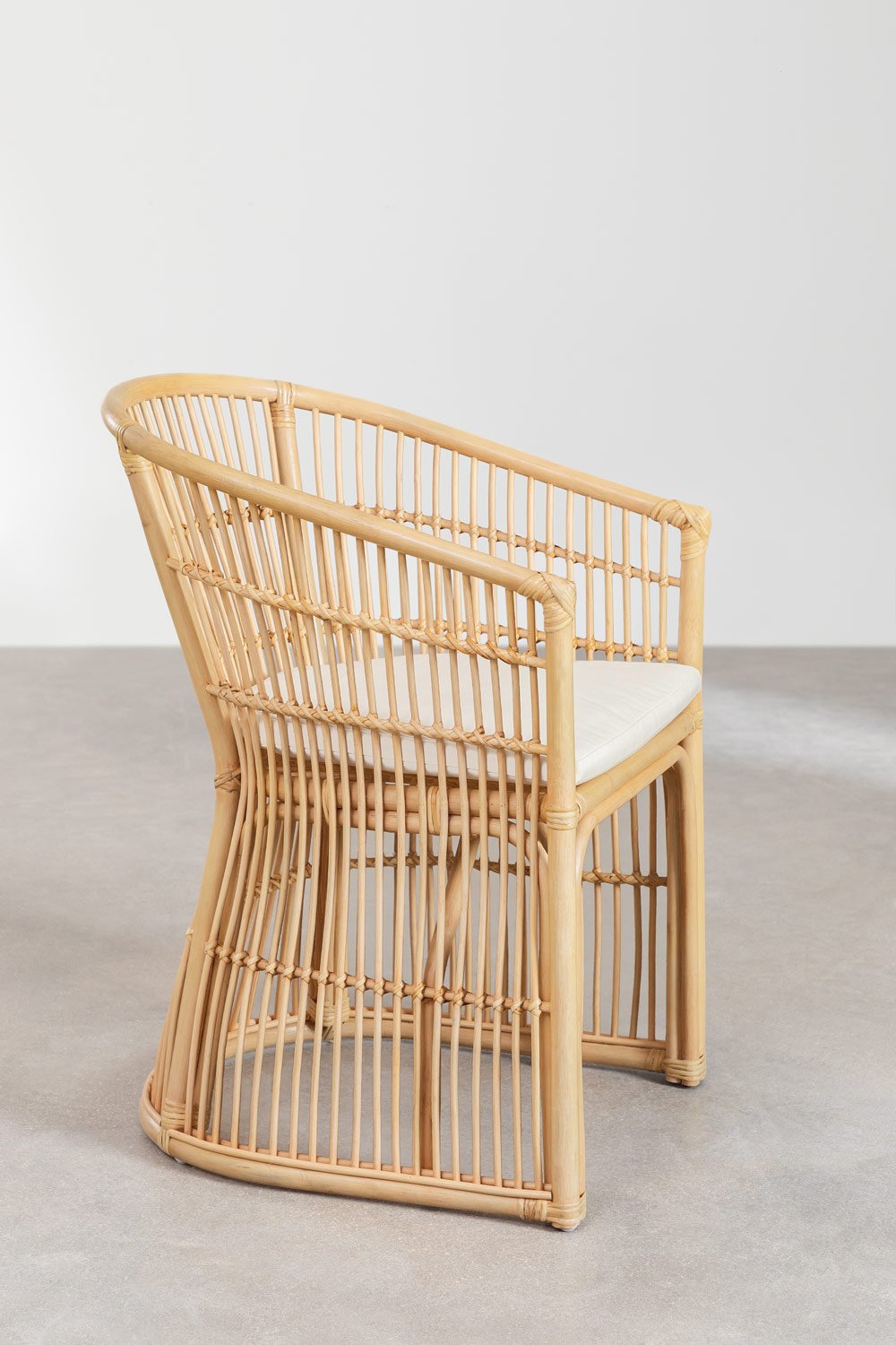 Sedia da giardino in rattan Izabal