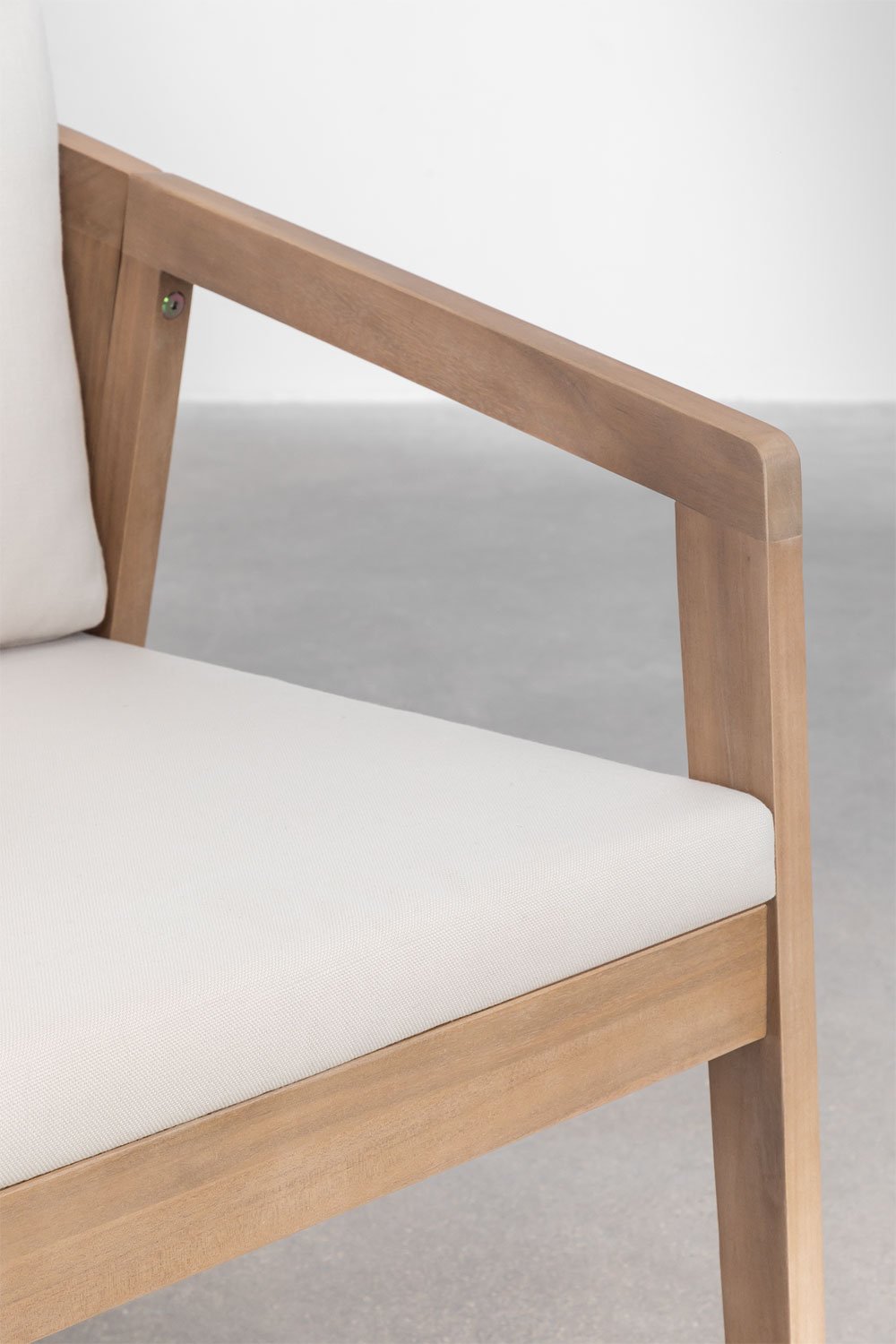 Sedia da giardino in legno di acacia Kaela
