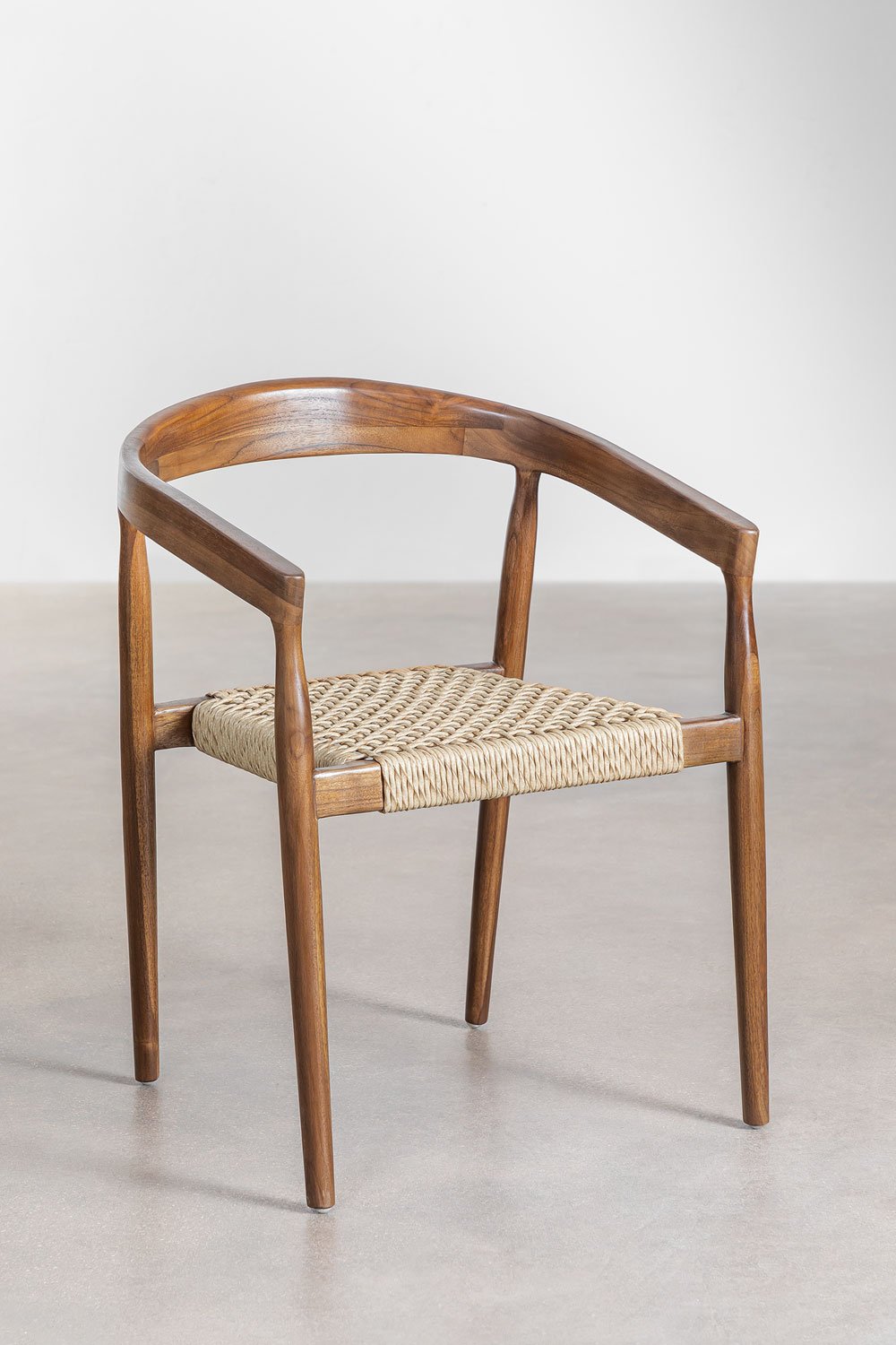Sedia da giardino Visby in legno di teak
