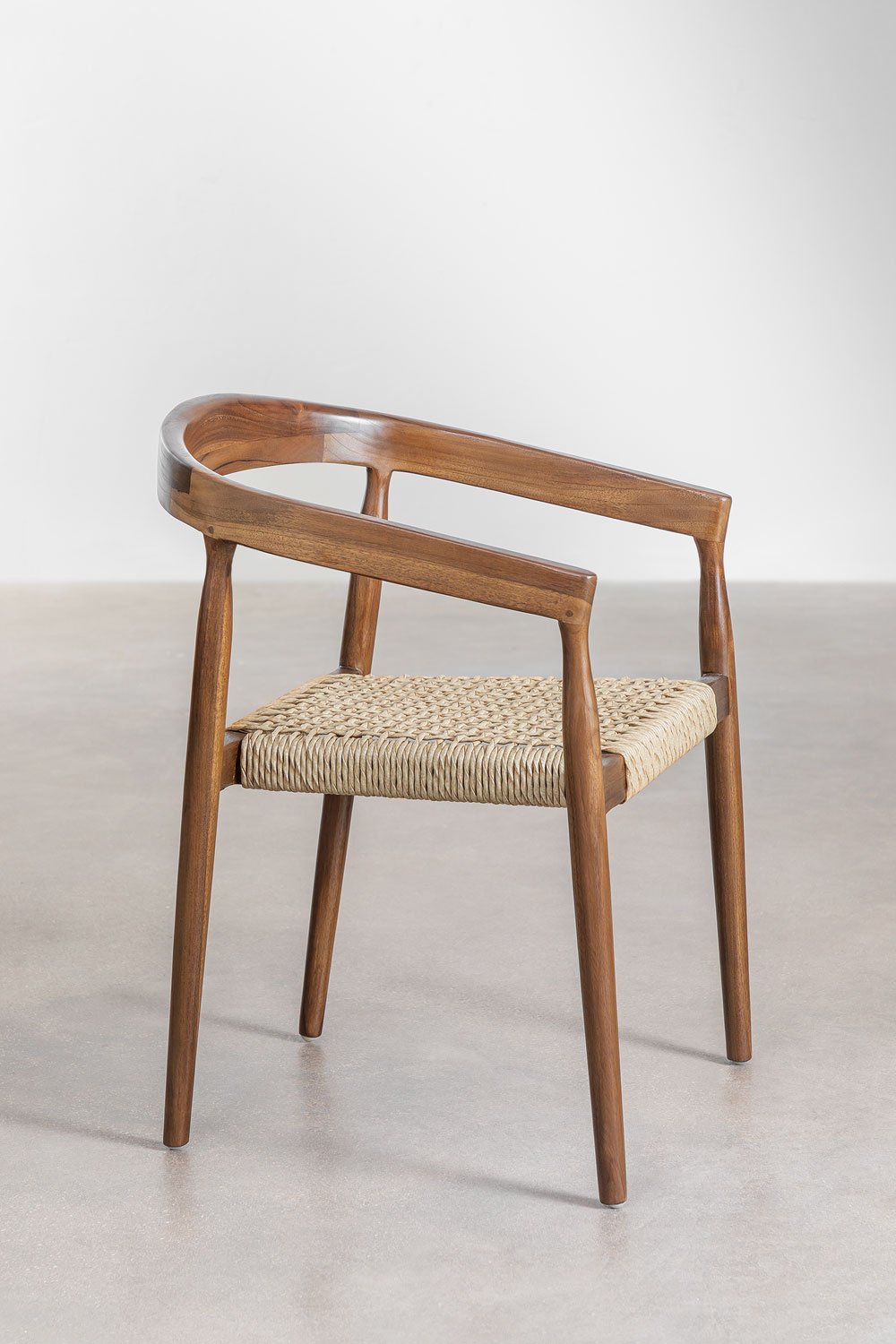 Sedia da giardino Visby in legno di teak