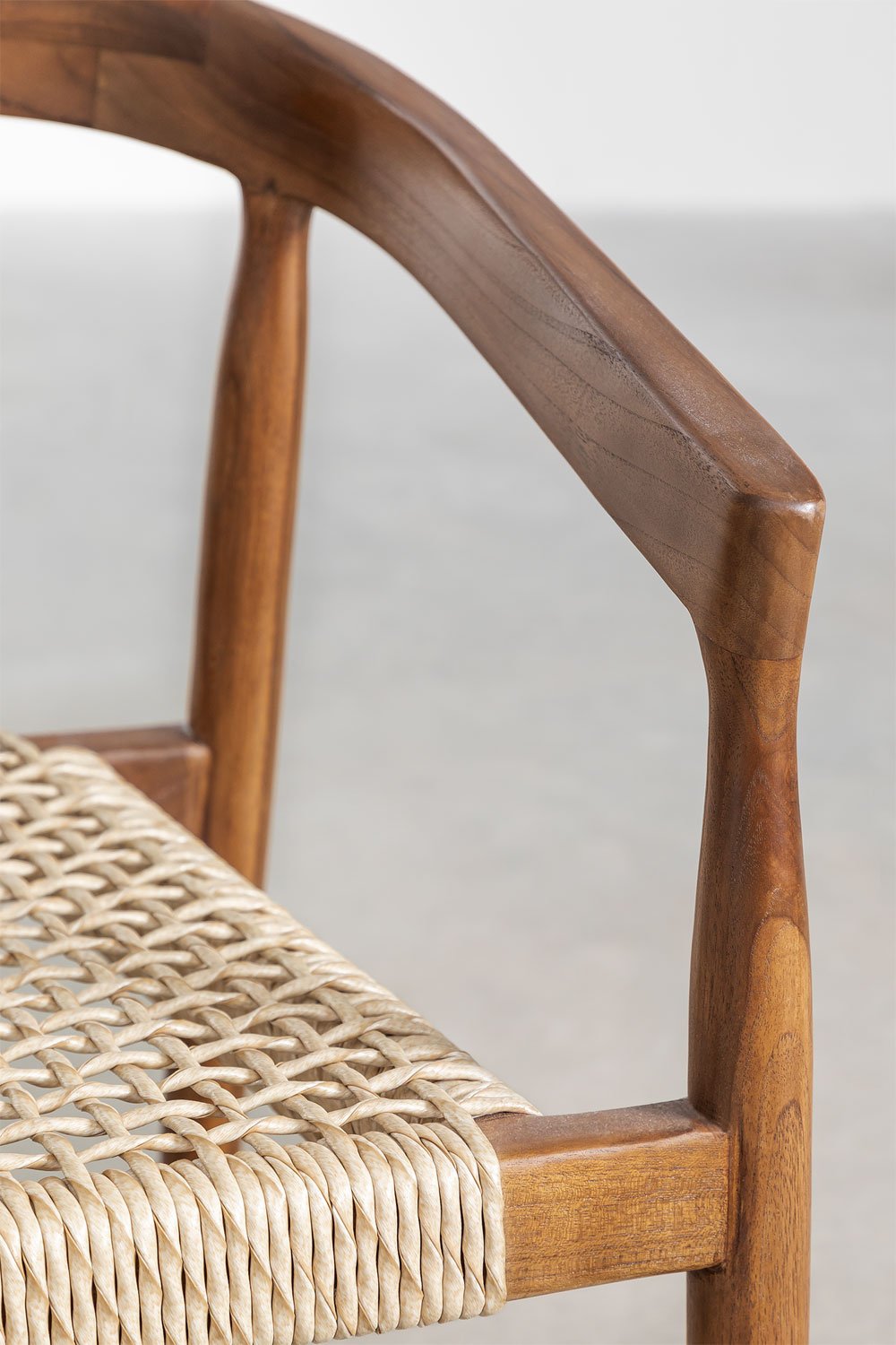 Sedia da giardino Visby in legno di teak