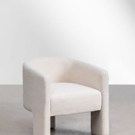 Sedia da pranzo in shearling Xastru