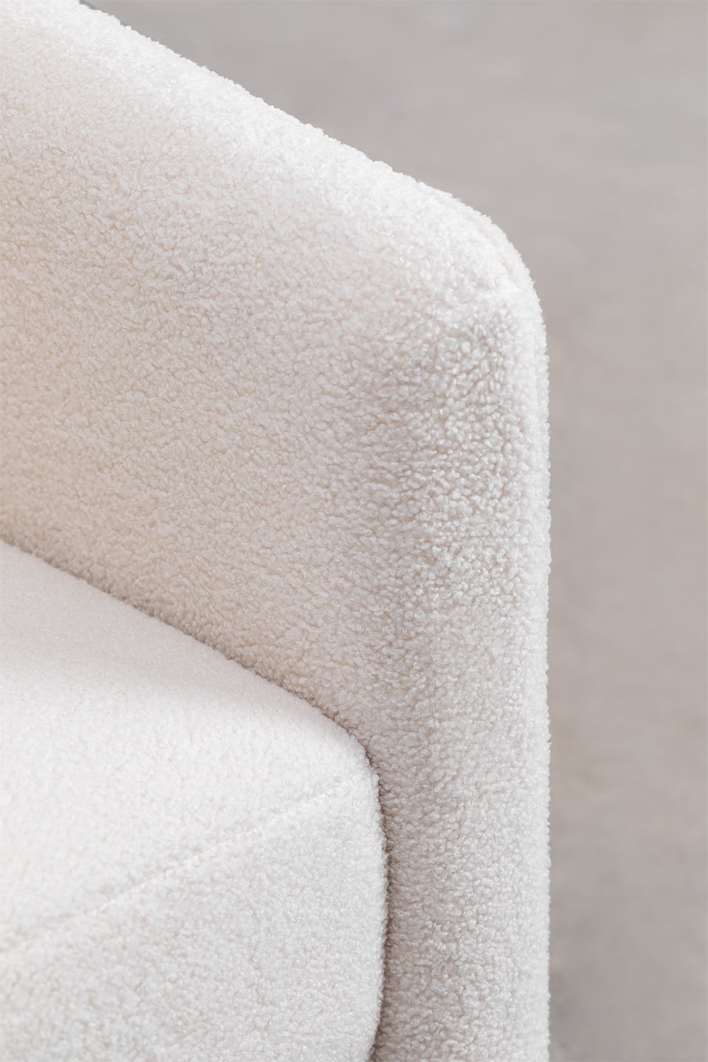 Sedia da pranzo in shearling Xastru