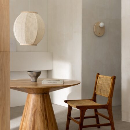 Sedia da pranzo in legno di teak Catua