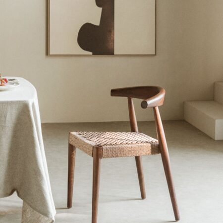 Sedia da pranzo in legno di teak Celle