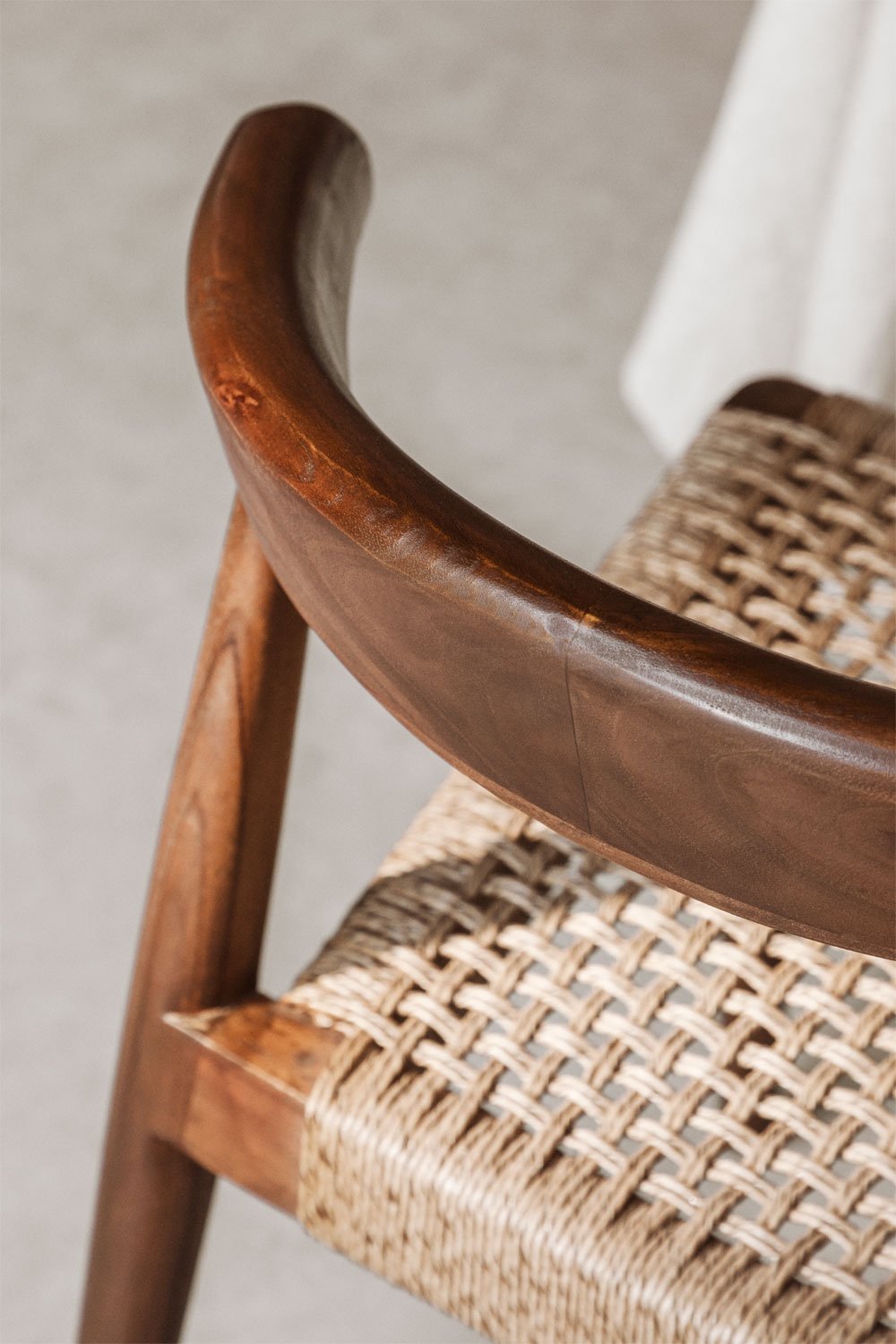 Sedia da pranzo in legno di teak Celle