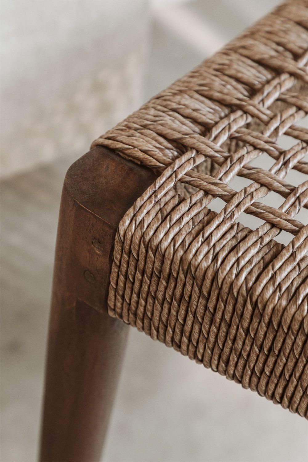 Sedia da pranzo in legno di teak Celle