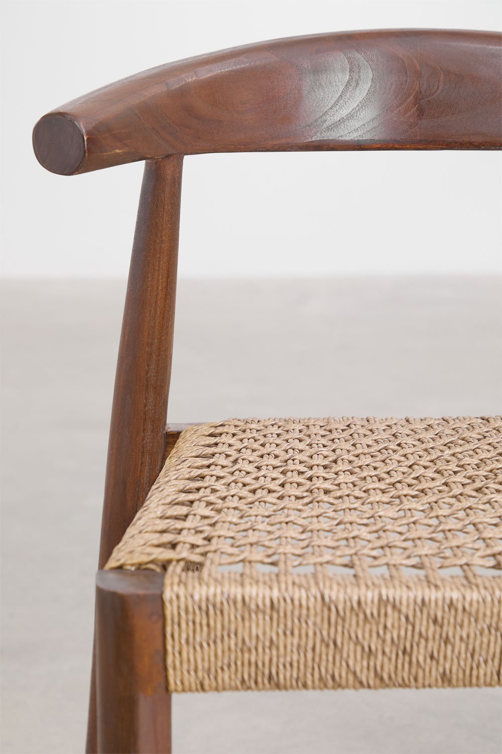 Sedia da pranzo in legno di teak Celle