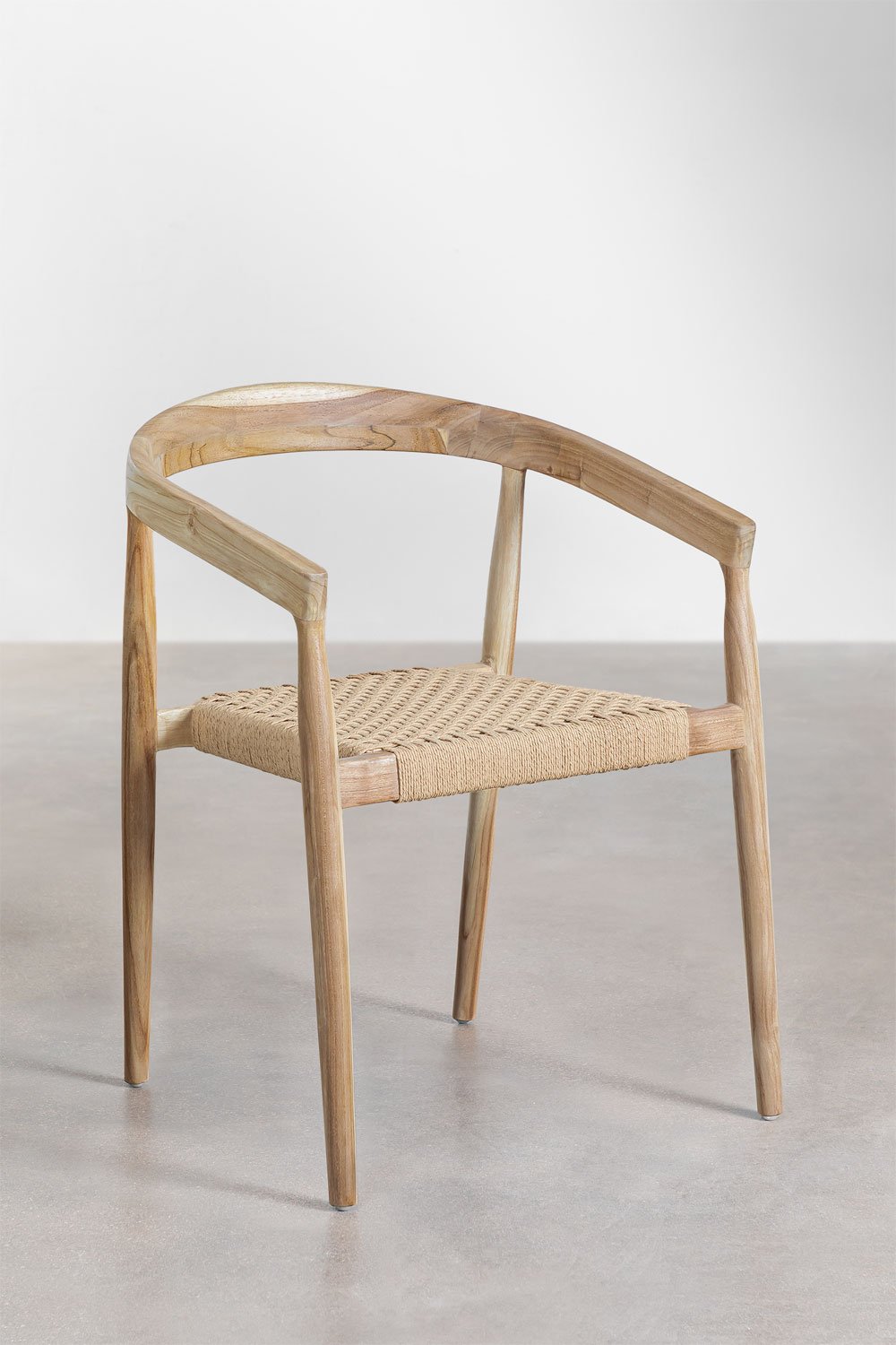 Sedia da pranzo Visby Design in legno di teak