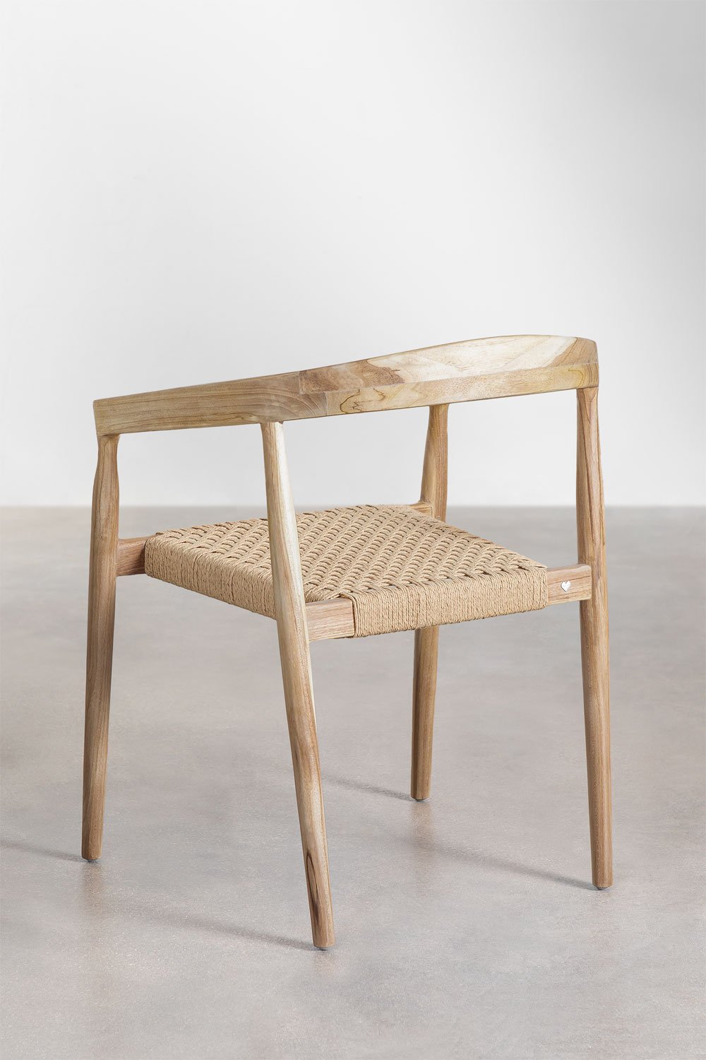 Sedia da pranzo Visby Design in legno di teak