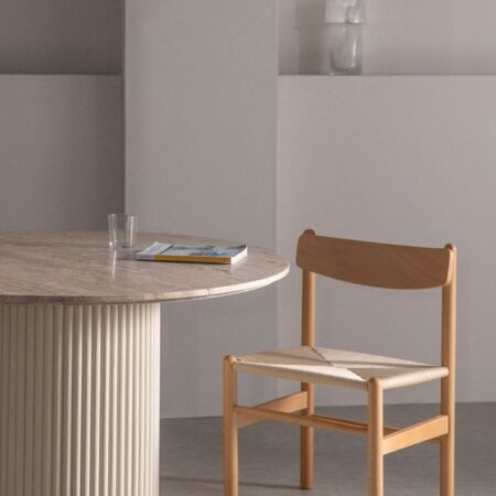 Sedia da pranzo in legno Mauren