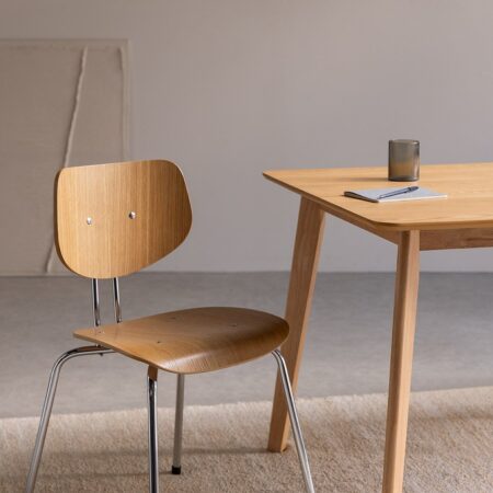 Sedia da pranzo in legno Odelys