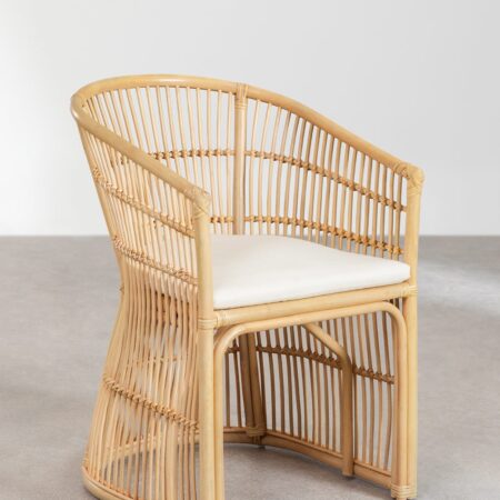 Sedia da pranzo in rattan Izabal