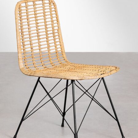 Sedia da pranzo in rattan Likany