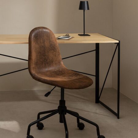 Sedia da ufficio in similpelle Glamm