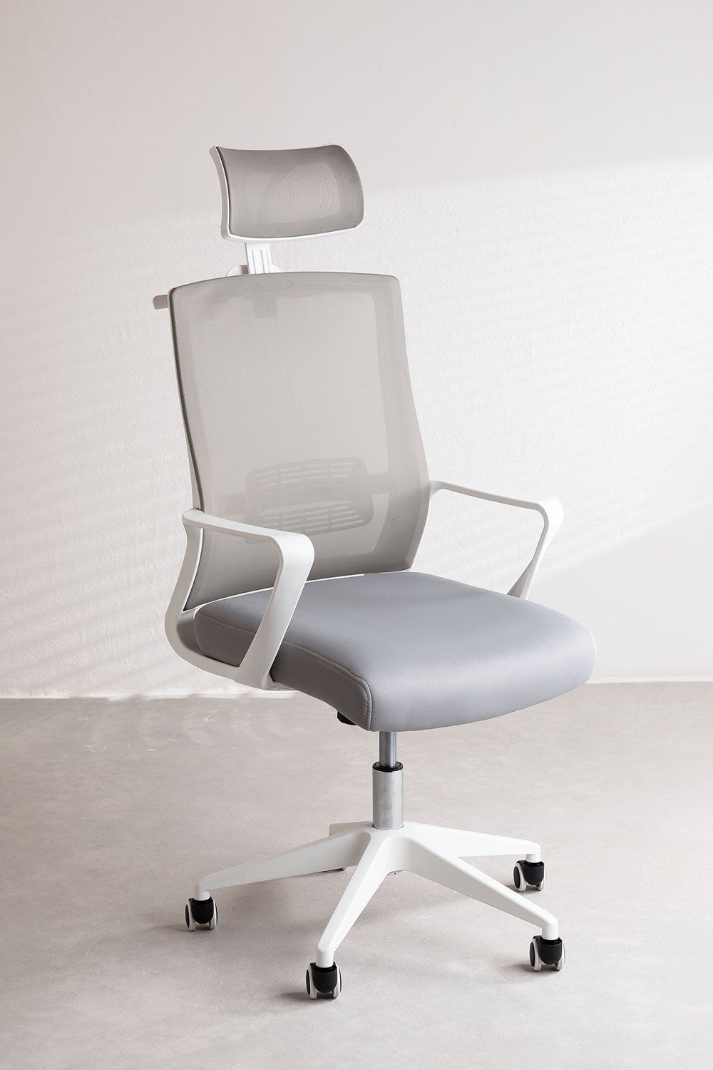 Sedia da ufficio con ruote e braccioli Teill Colors
