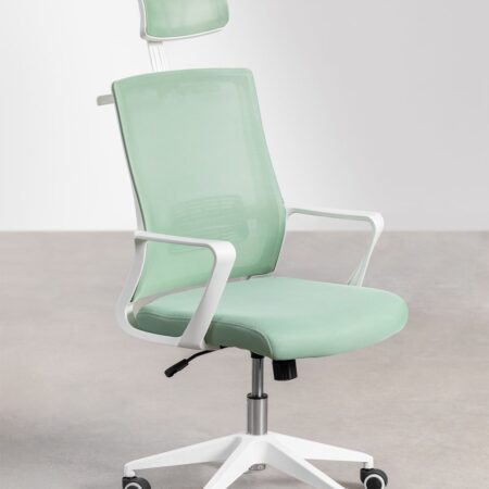 Sedia da Ufficio con Ruote e Braccioli Teill Colors