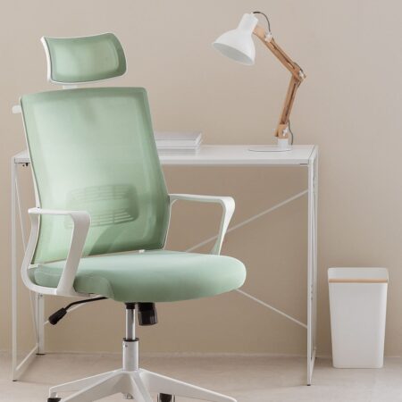 Sedia da Ufficio con Ruote e Braccioli Teill Colors