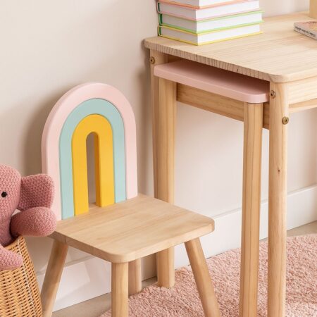 Sedia in legno Mini Rainbow Kids