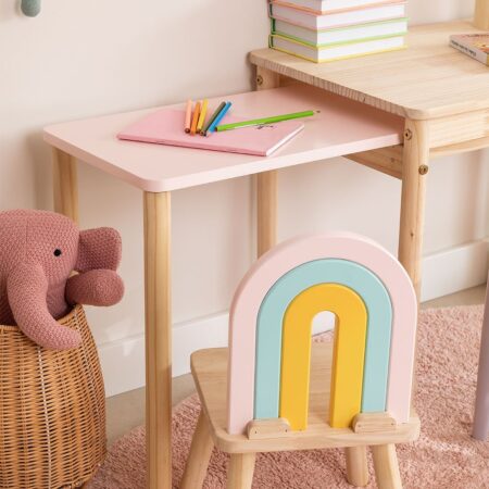 Sedia in legno Mini Rainbow Kids