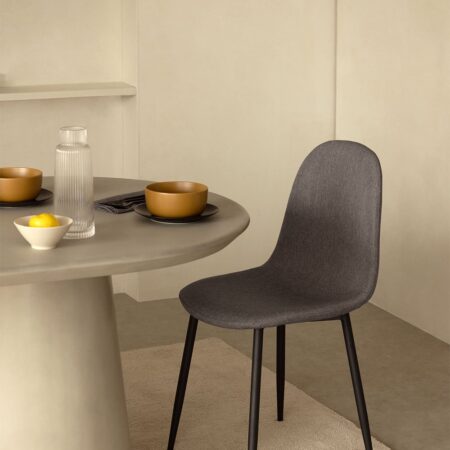Sedia da Pranzo in Lino Glamm