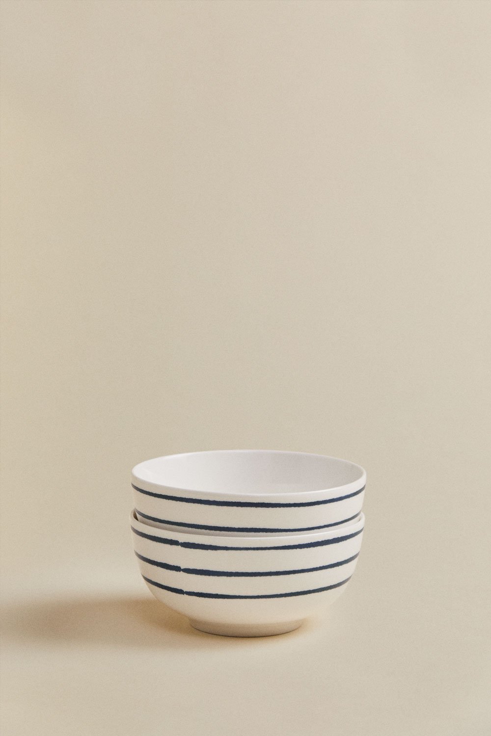 Set di stoviglie Isolda in porcellana bone china da 12 pezzi
