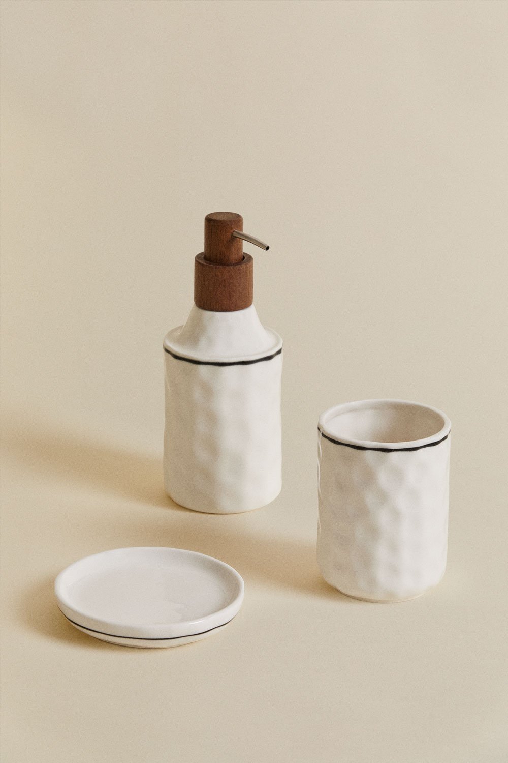 Set da bagno in gres Arauzo